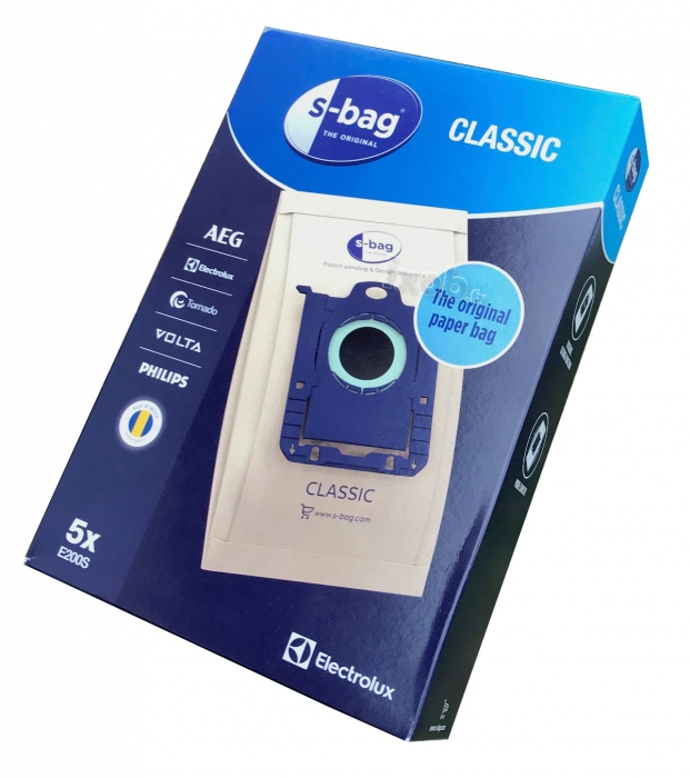 5 sacs s-bag classic aspirateur ELECTROLUX SILENT PERFORMER ESP72RR4A